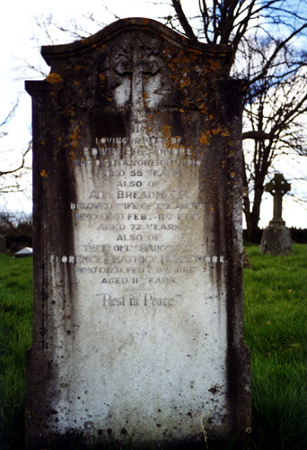 Edwin BREADMORE's grave